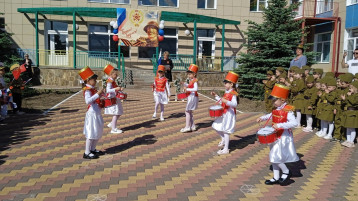 Парад дошкольных войск Парад дошкольных войск.